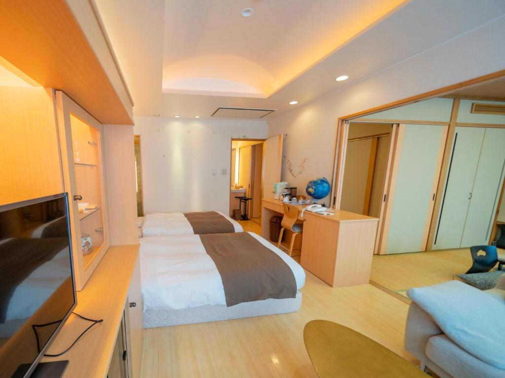 Kawayu Kanko Hotel - 【LOHASpa】Комната концепции B с зоной татами - для некурящих