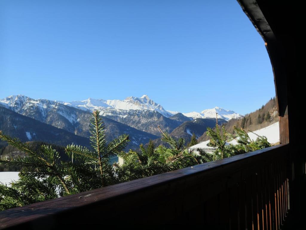 Nespecifikovaný výhled na hory nebo výhled na hory při pohledu z bed and breakfast