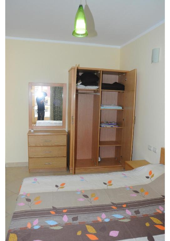 Postel nebo postele na pokoji v ubytování Apartment G in Florenza Khamsin