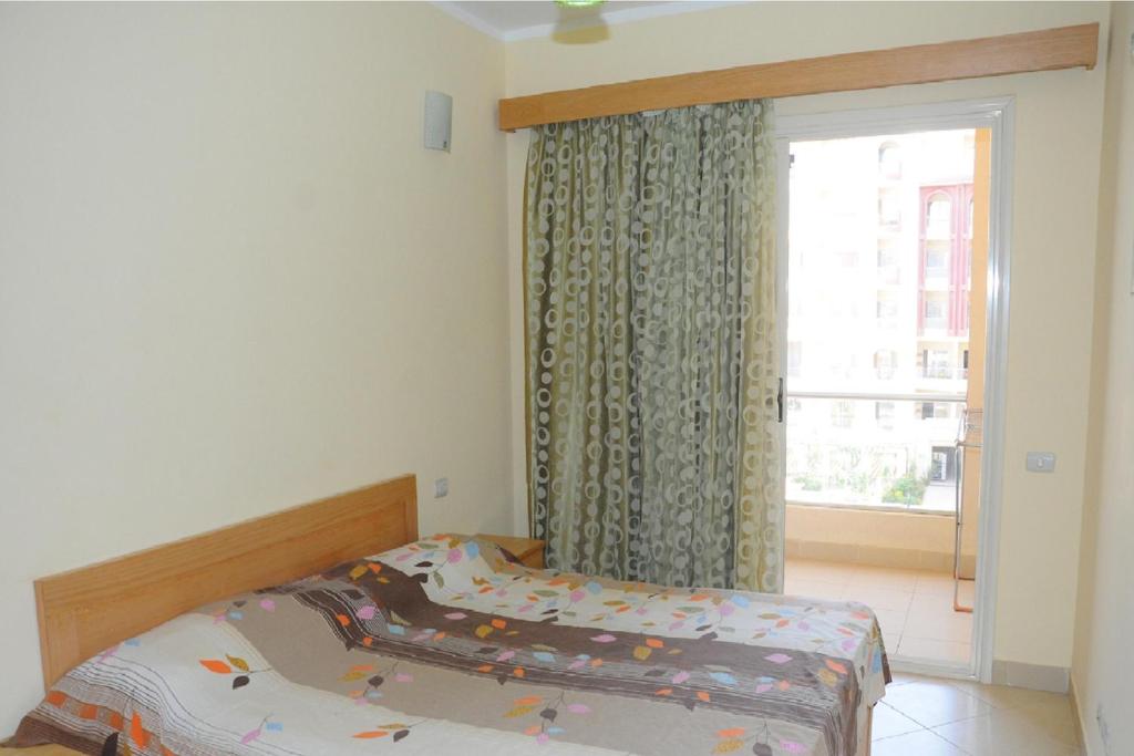 Postel nebo postele na pokoji v ubytování Apartment G in Florenza Khamsin