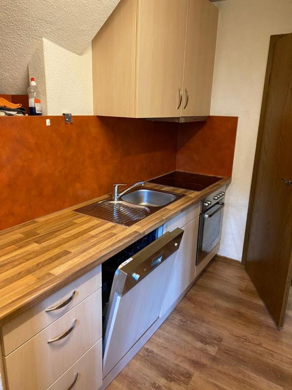 Kuchyň nebo kuchyňský kout v ubytování Sonnleiten - Guggerhof - Villa Sonnenwies