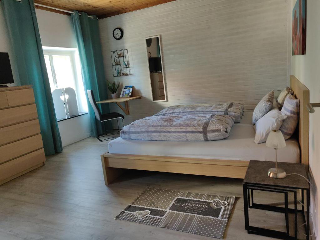 Letto o letti in una camera di B&B Leonhard 7