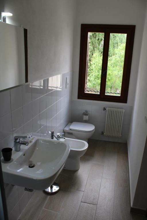 Koupelna v ubytování Villa Flangini