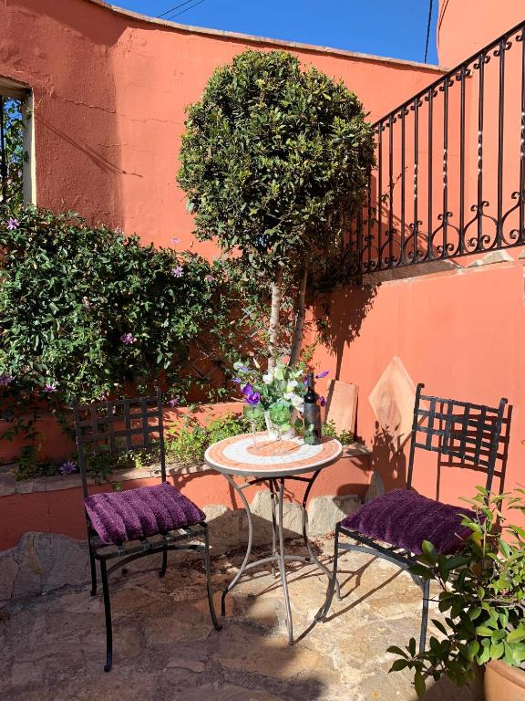 Balkón alebo terasa v ubytovaní Hotel Rural Molino del Puente Ronda