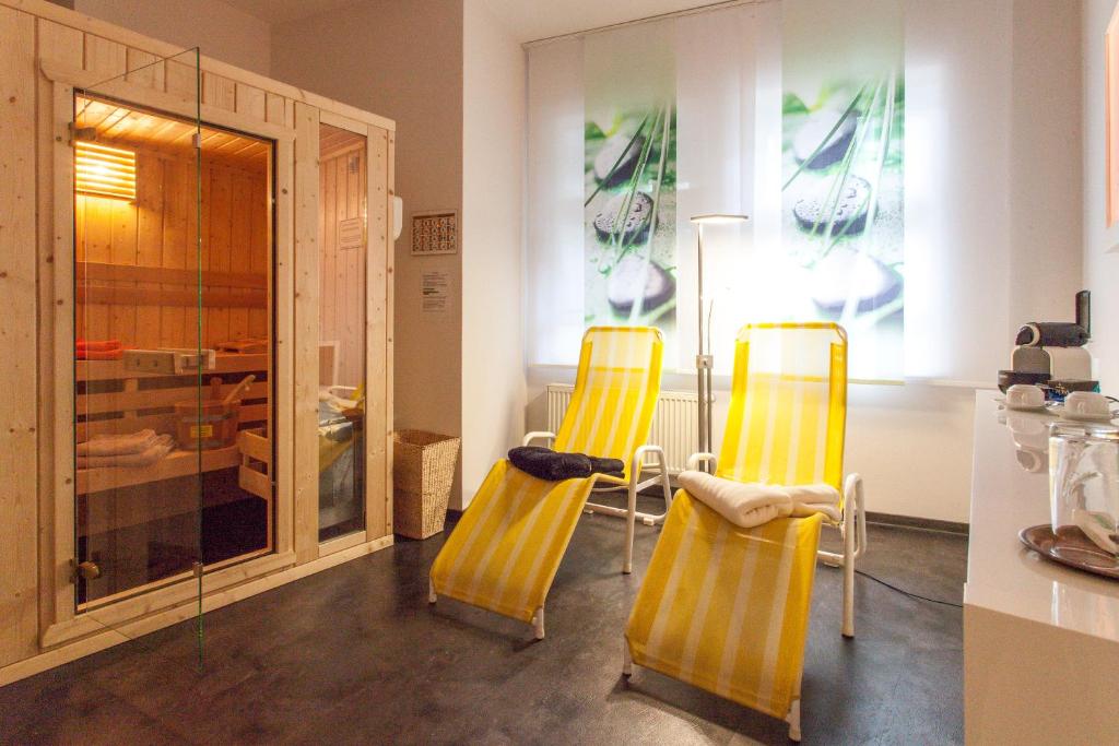 Posezení v ubytování Hotel Am Grudenberg