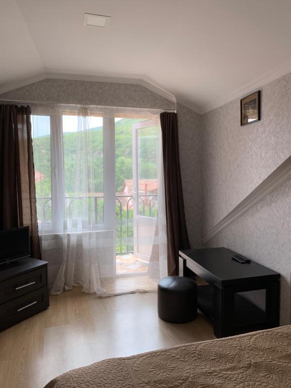 Posezení v ubytování Guest House IBERIA