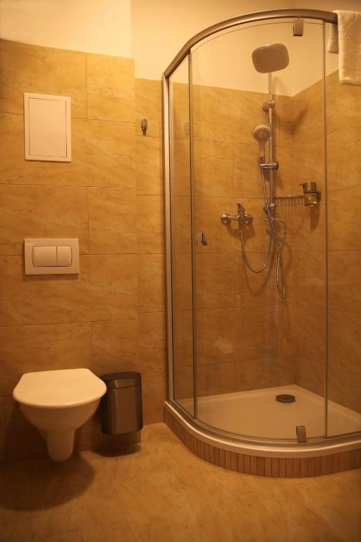 Koupelna v ubytování Hotel CK Park