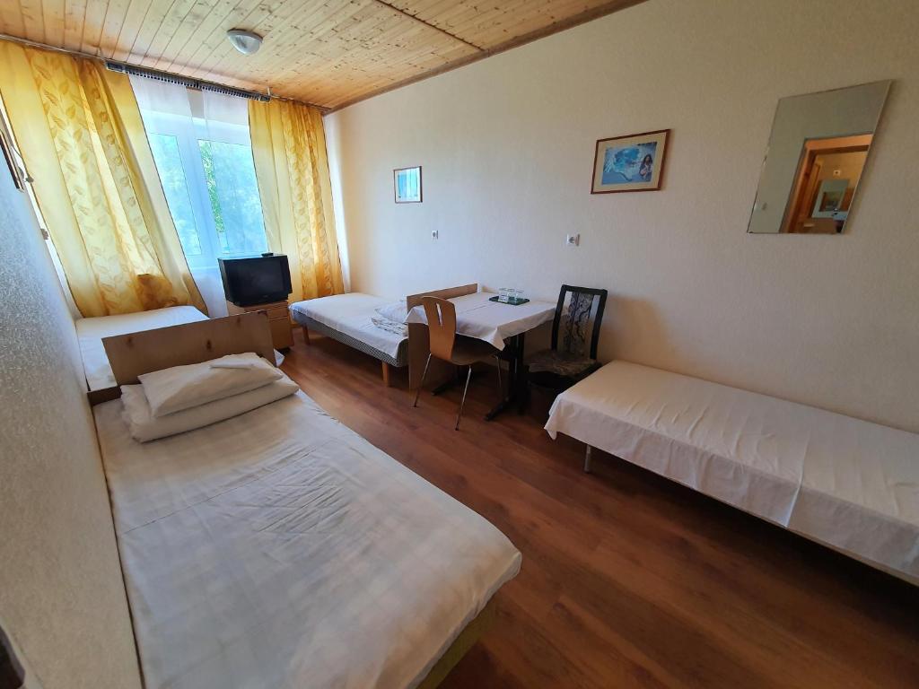 Postel nebo postele na pokoji v ubytování Gabriel