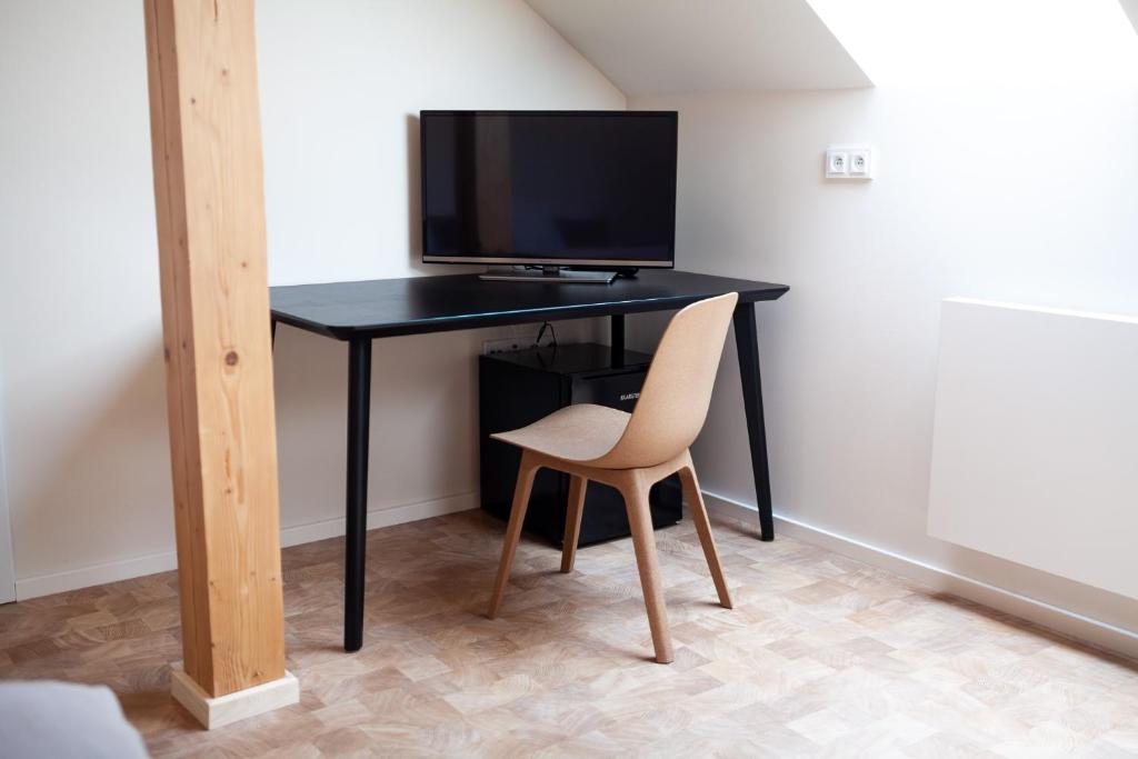 Sjónvarps- og/eða afþreyingartæki á Apartmány Dačický 2