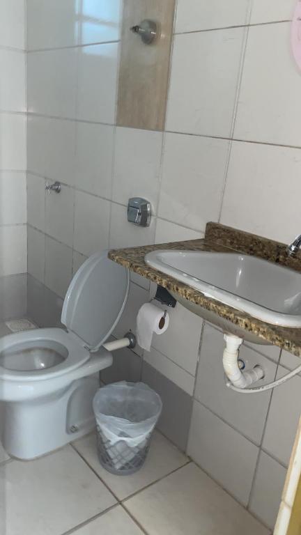 Koupelna v ubytování Hostel Zampollo