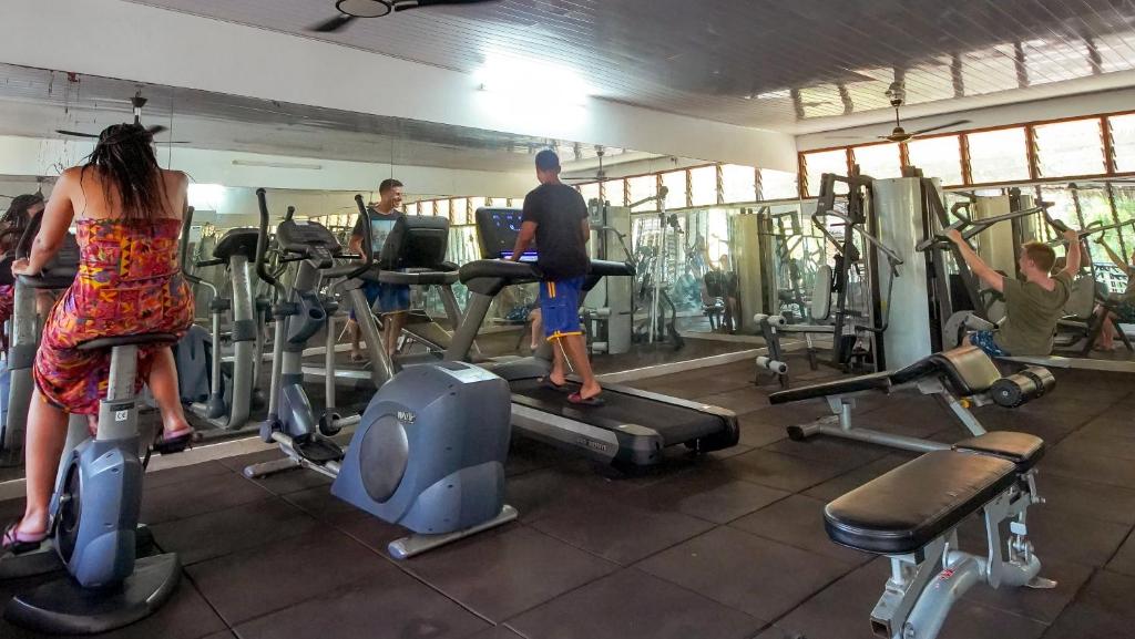 Fitness centrum a/nebo fitness zařízení v ubytování Papillon Lagoon Reef Hotel