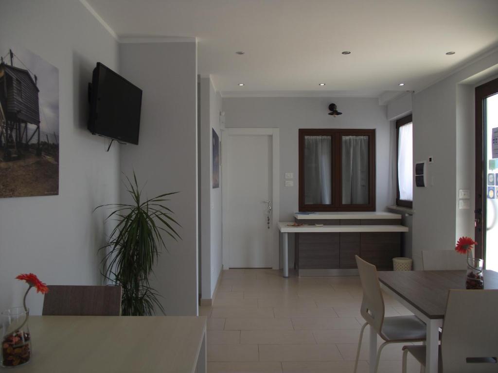 Telewizja i/lub zestaw kina domowego w obiekcie B&B Olganna