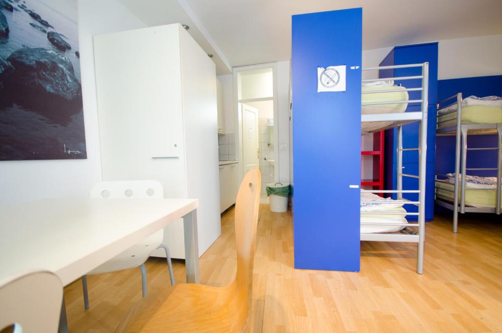 Postel nebo postele na pokoji v ubytování H2O Hostel