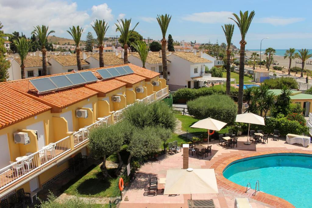 Bazén v ubytování Hostal Esperanza nebo v jeho okolí