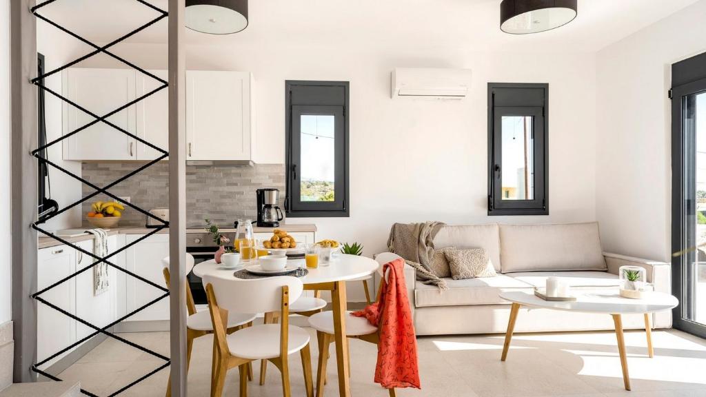 Posezení v ubytování Kiotari Akti Beachfront Villas