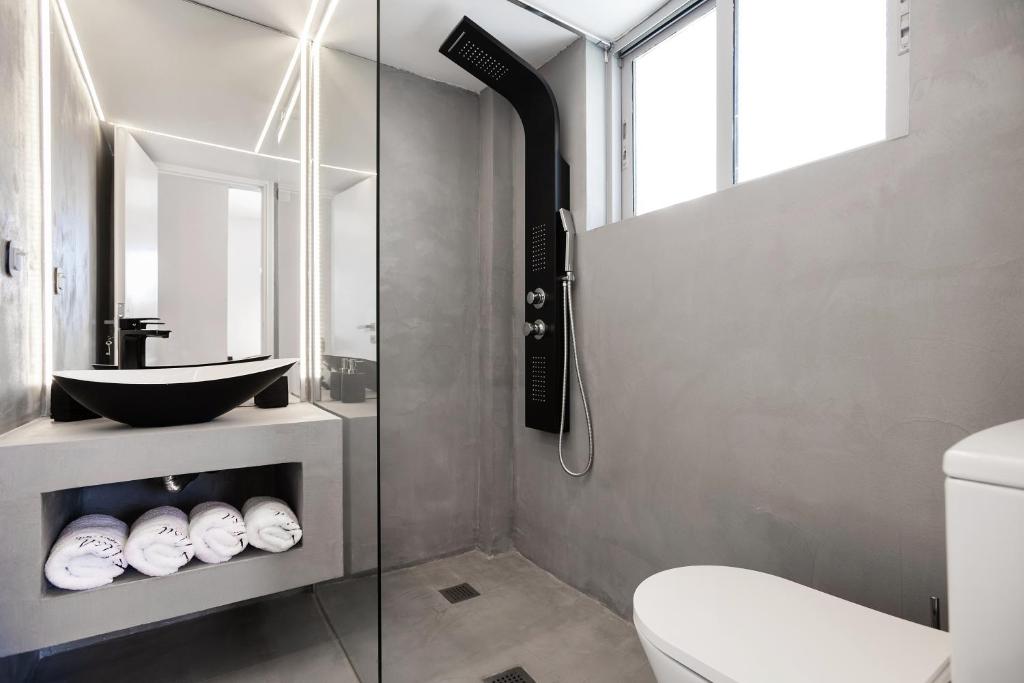 Koupelna v ubytování Elisa Seaside Luxury Suite