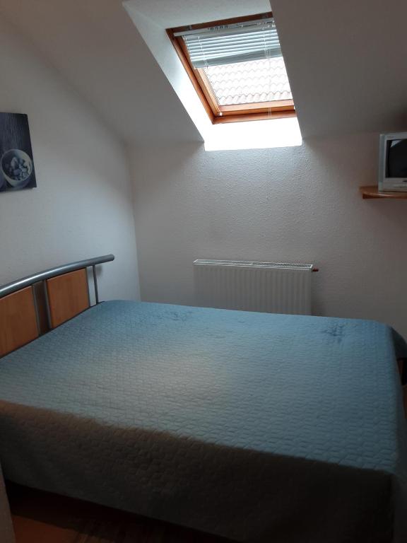 Posteľ alebo postele v izbe v ubytovaní Jozefin apartman