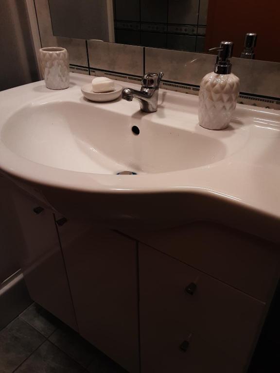 Kúpeľňa v ubytovaní Jozefin apartman