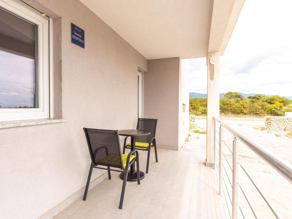 Balkón nebo terasa v ubytování Apartment in Novalja near Sea Beach