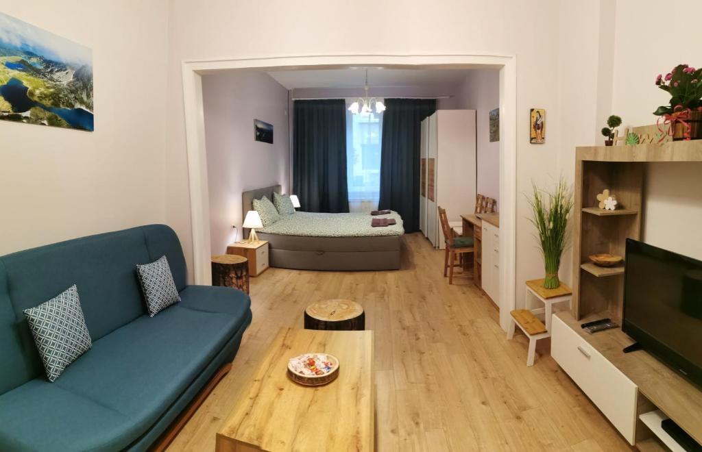 Posezení v ubytování Rila Apartment