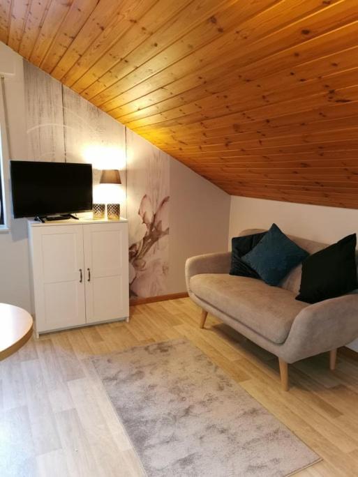 TV a/nebo společenská místnost v ubytování casa Martinez