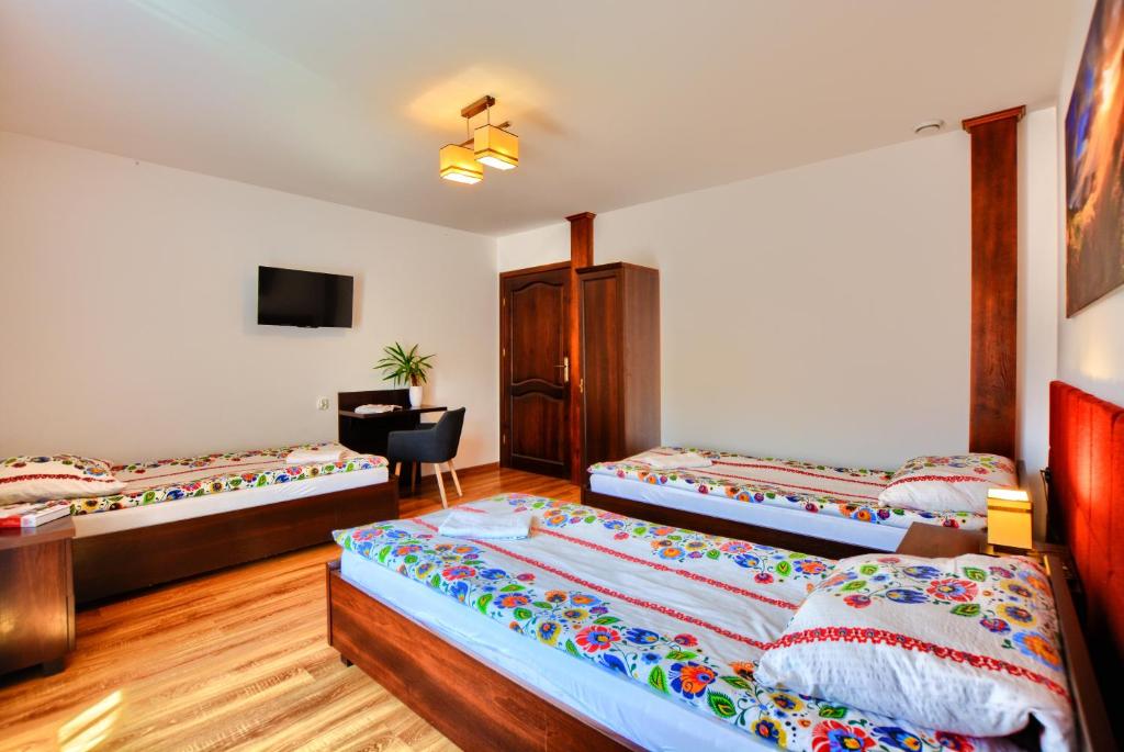 Agroturystyka Olszynka - Drievoudige Kamer Met Balkon