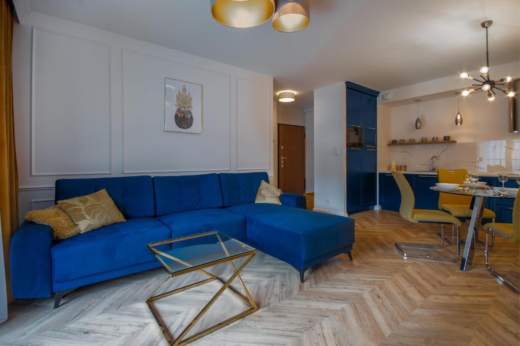 Posedenie v ubytovaní CITYSTAY Św.Barbary Apartment