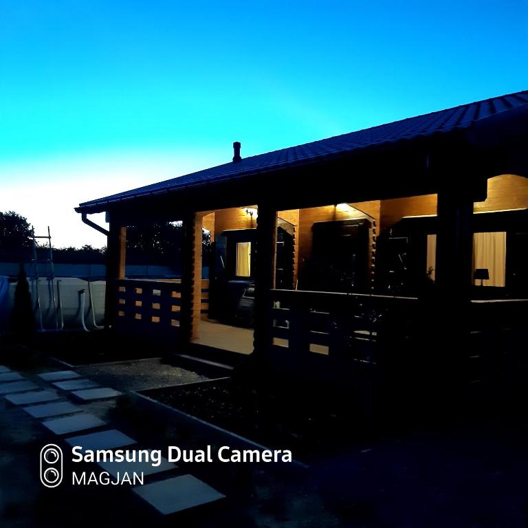Fotografia z galérie ubytovania Domek całoroczny MAGJAN z sauną v destinácii Złotów