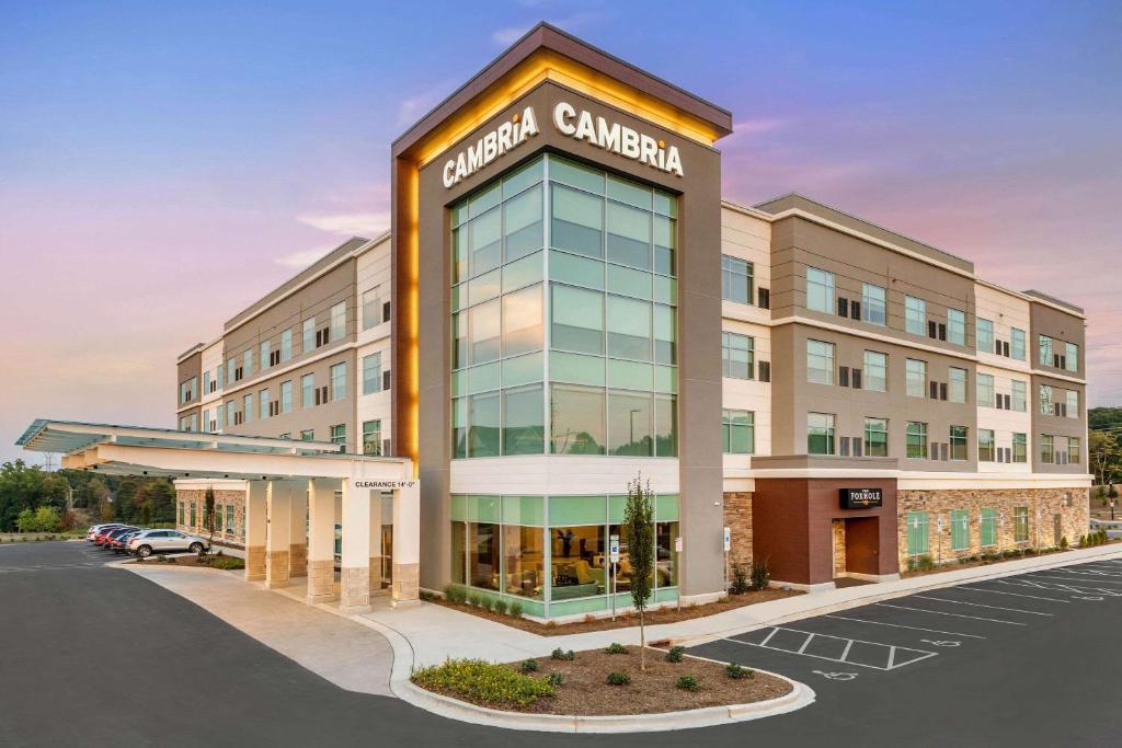 a rendering of the front of a hotel carroll canyon at Cambria Hotel Fort Mill in Fort Mill