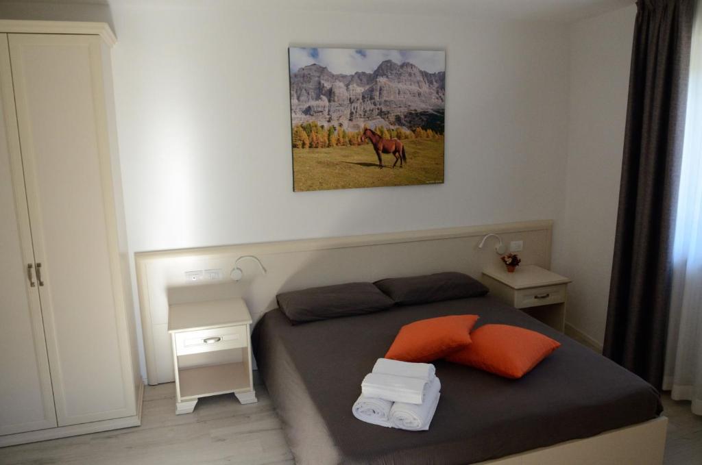 Postel nebo postele na pokoji v ubytování Al Trifoglio