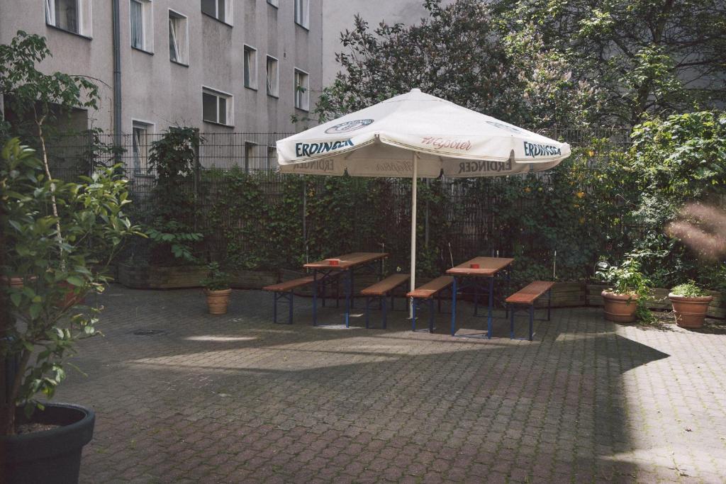 Zahrada ubytování Happy Hotel Berlin