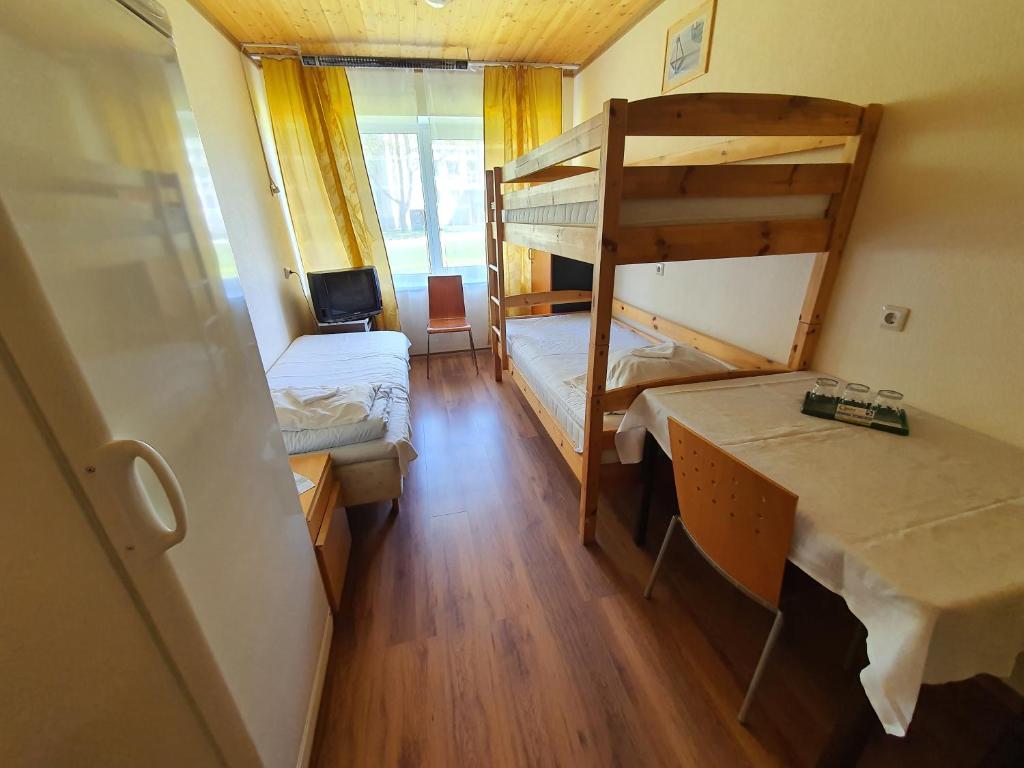 Postel nebo postele na pokoji v ubytování Gabriel