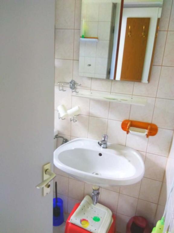 Koupelna v ubytování Komfort Ferienwohnung C4