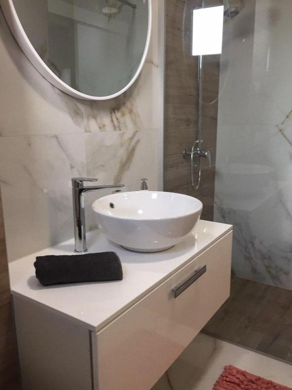 Koupelna v ubytování Luxury Apartment Sofia