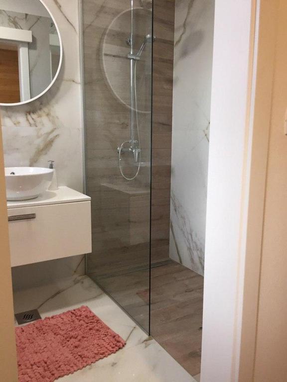 Koupelna v ubytování Luxury Apartment Sofia