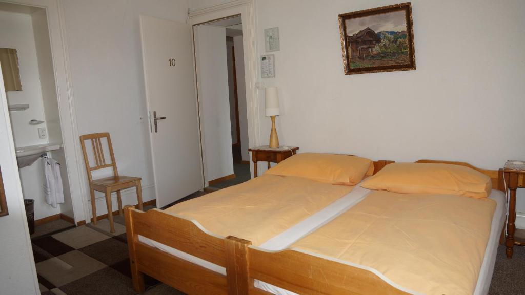 Postel nebo postele na pokoji v ubytování Hotel Beatus