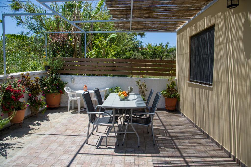 Balkon lub taras w obiekcie Studios Kydonia