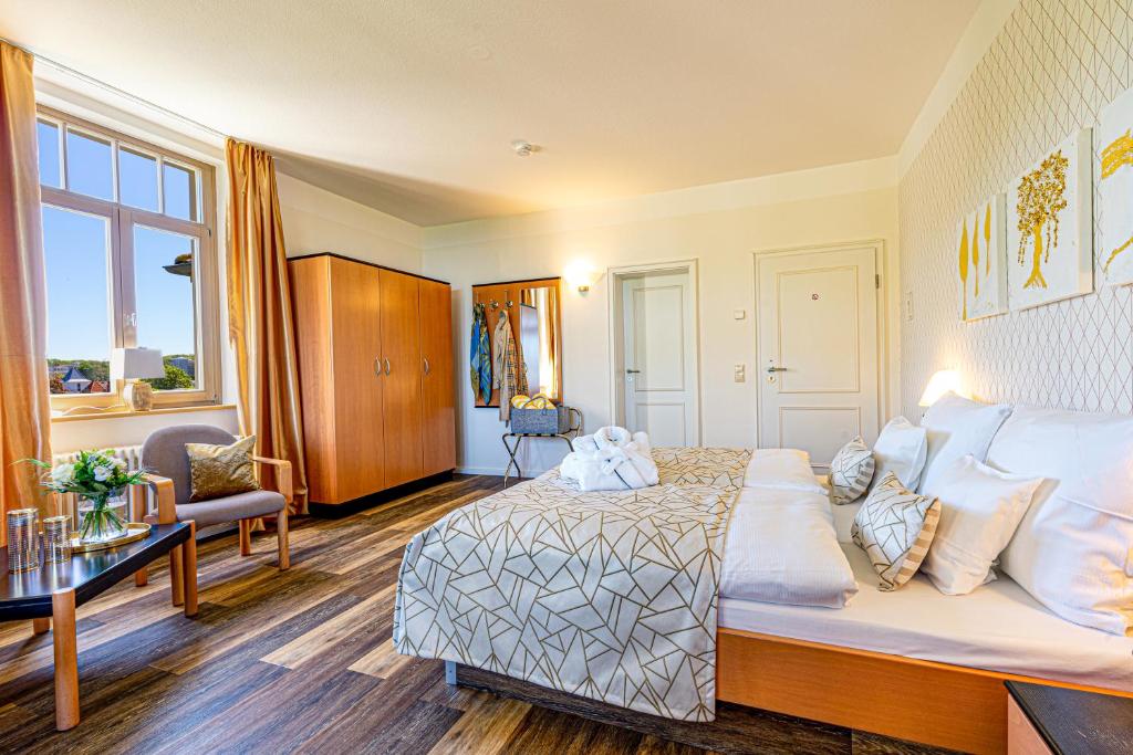 Posezení v ubytování Hotel Villa Halliger