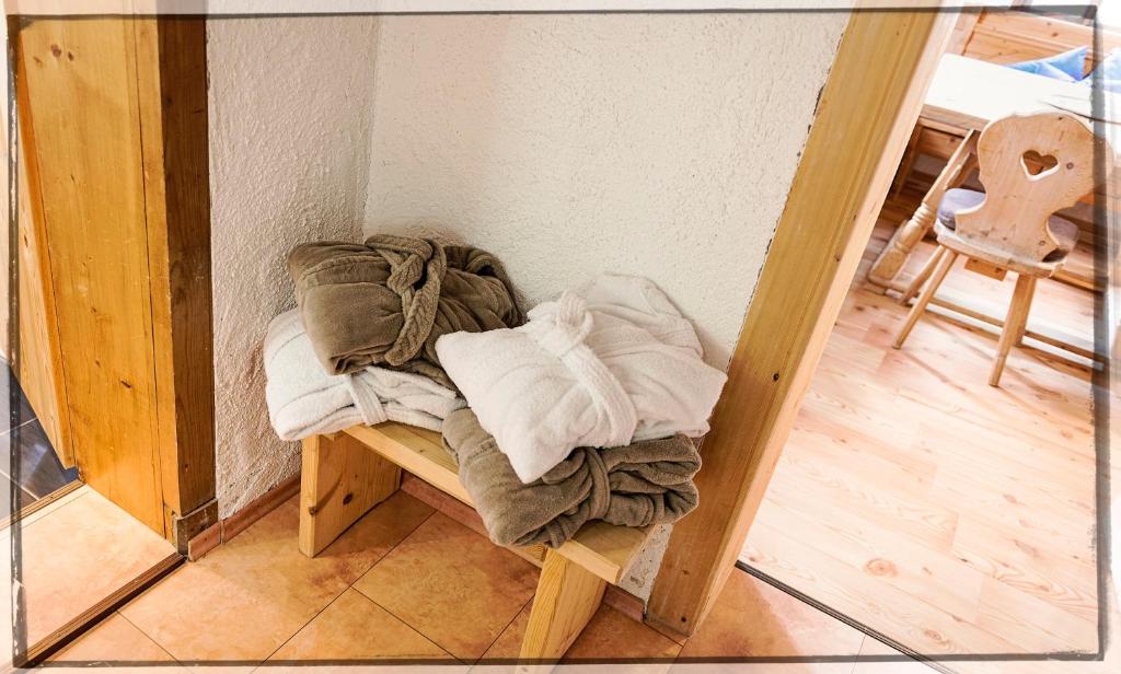 Postel nebo postele na pokoji v ubytování Das Haus am Grundlsee