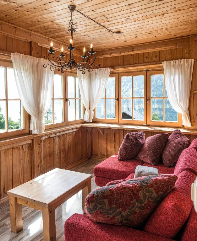 Posezení v ubytování Das Haus am Grundlsee