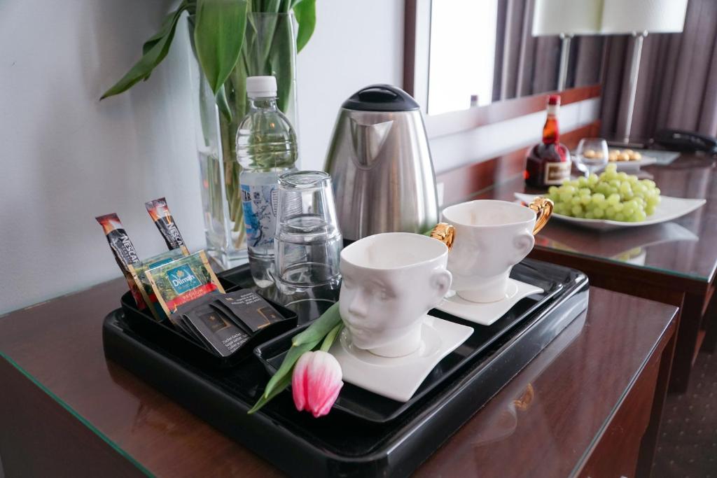 Nápoje v ubytovaní City Center Rooms Piotrkowska 91