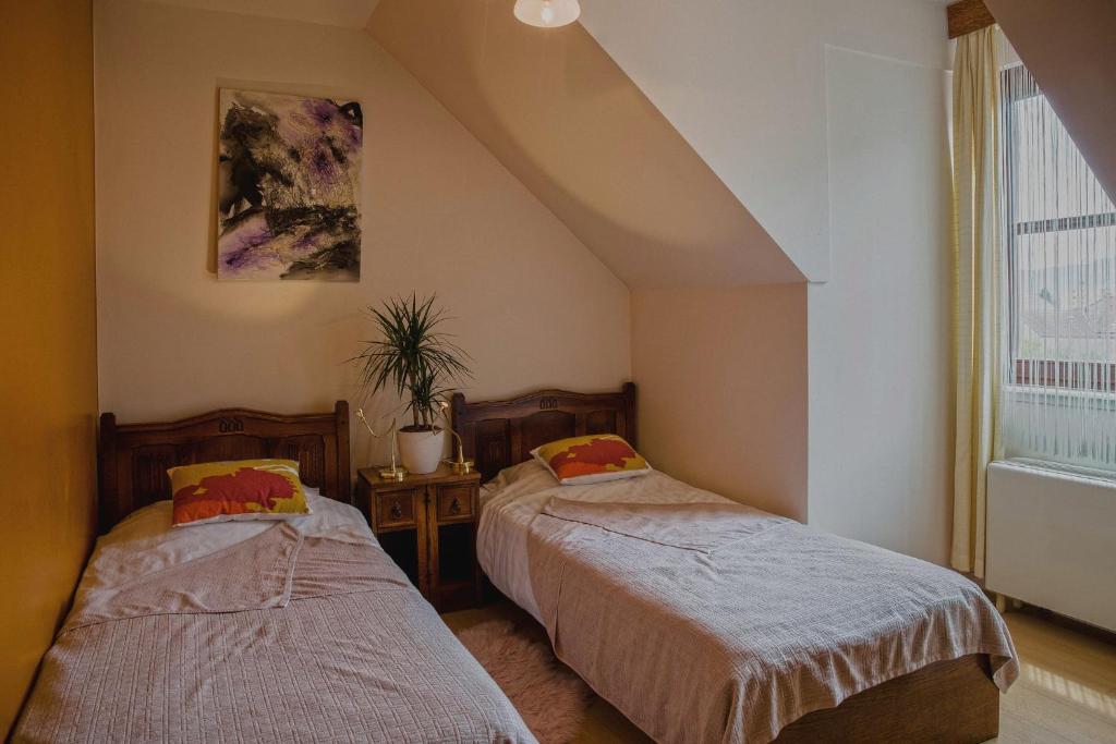 Postel nebo postele na pokoji v ubytování Splavar Rooms