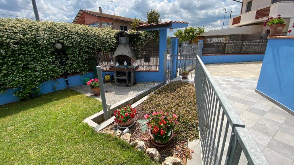 Zahrada ubytování B&B Dolce Sogno