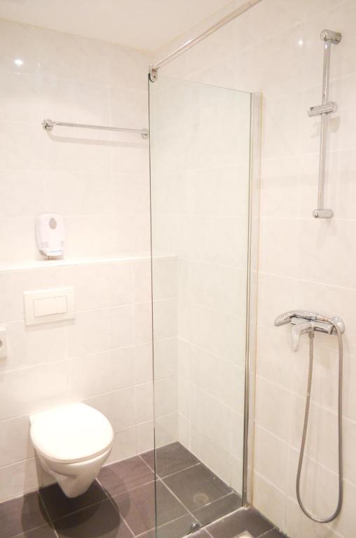 Koupelna v ubytování Family Hotel Kooyk