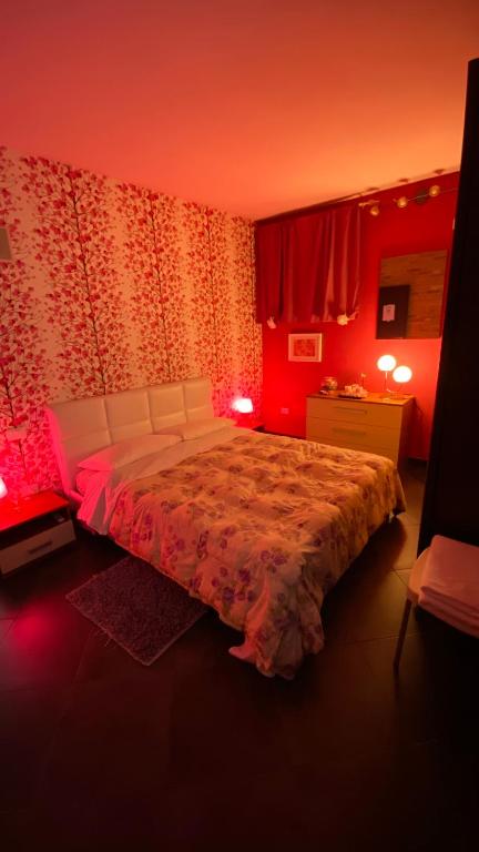 Postel nebo postele na pokoji v ubytování B&B Dolce Sogno
