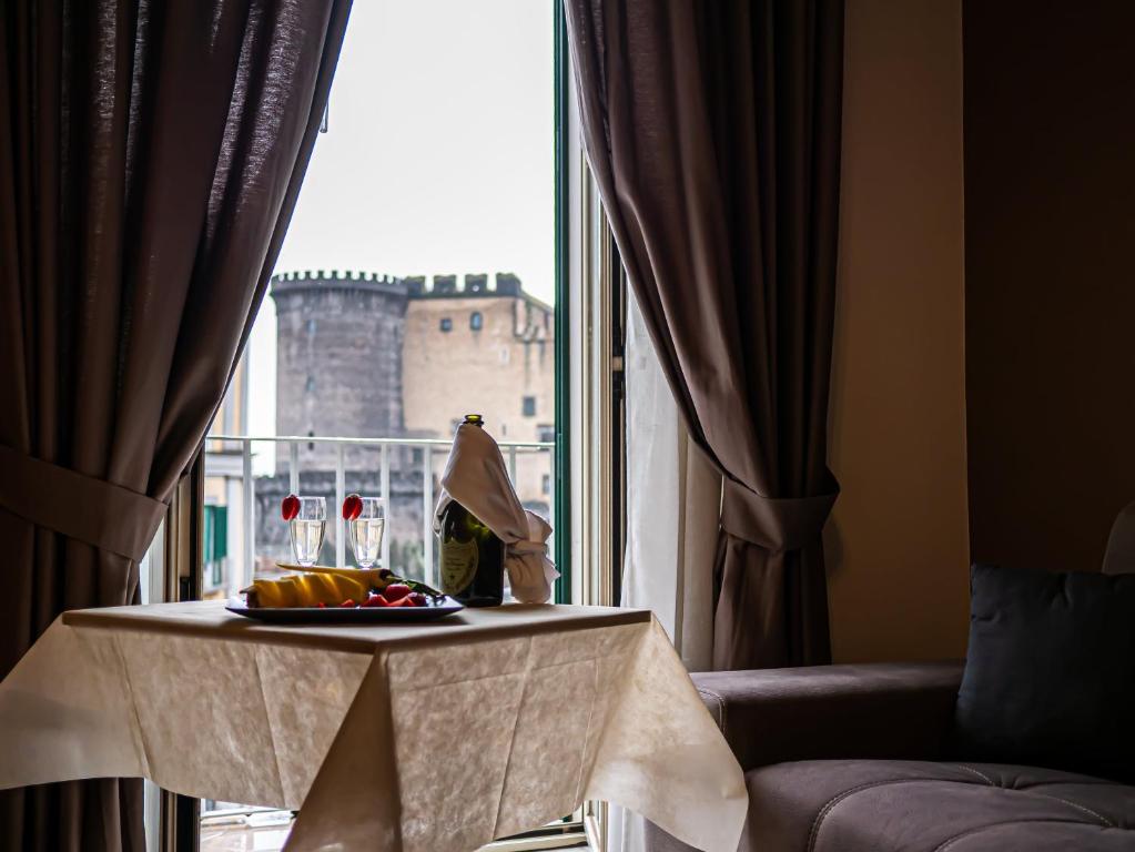 Χώρος καθιστικού στο San Marco Hotel