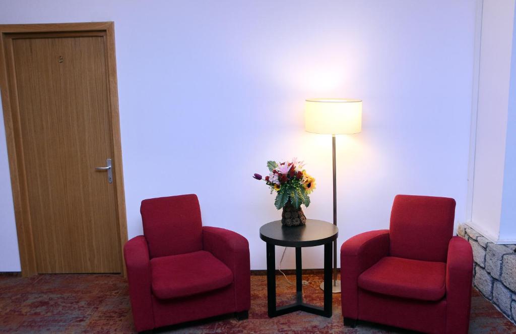 Posezení v ubytování Hotel Mercur