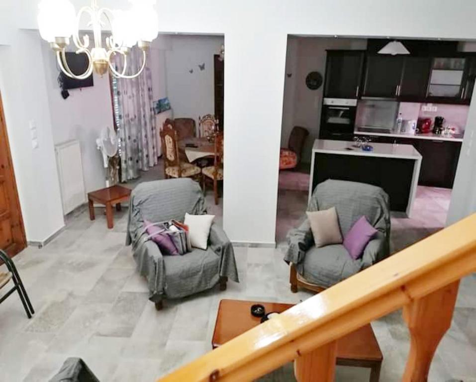 Kuchyň nebo kuchyňský kout v ubytování Traditional Panoramic Sea View House