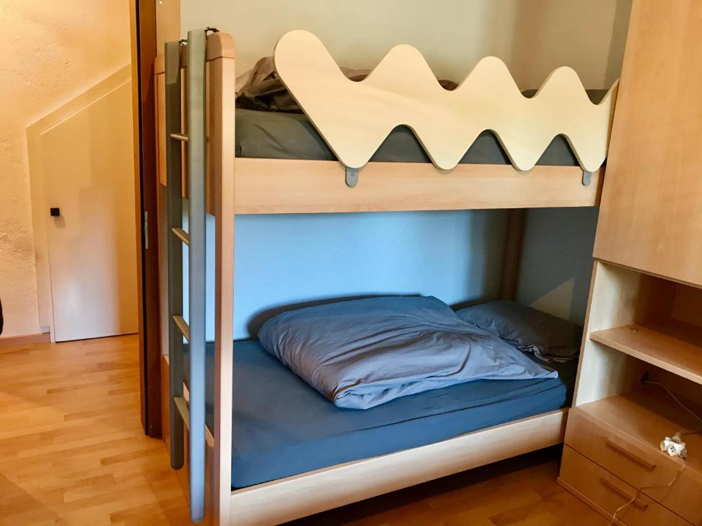 Postel nebo postele na pokoji v ubytování Appartamento chalet