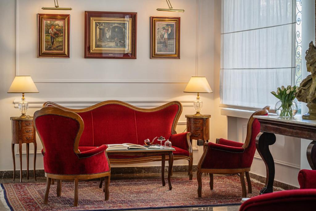 Posezení v ubytování Majestic Palace Hotel